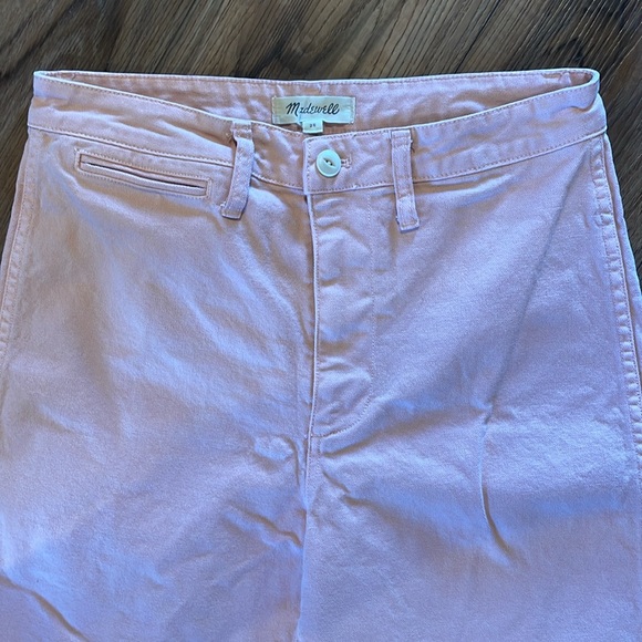 Madewell wide leg dusty pink pants - Picture 4 of 5